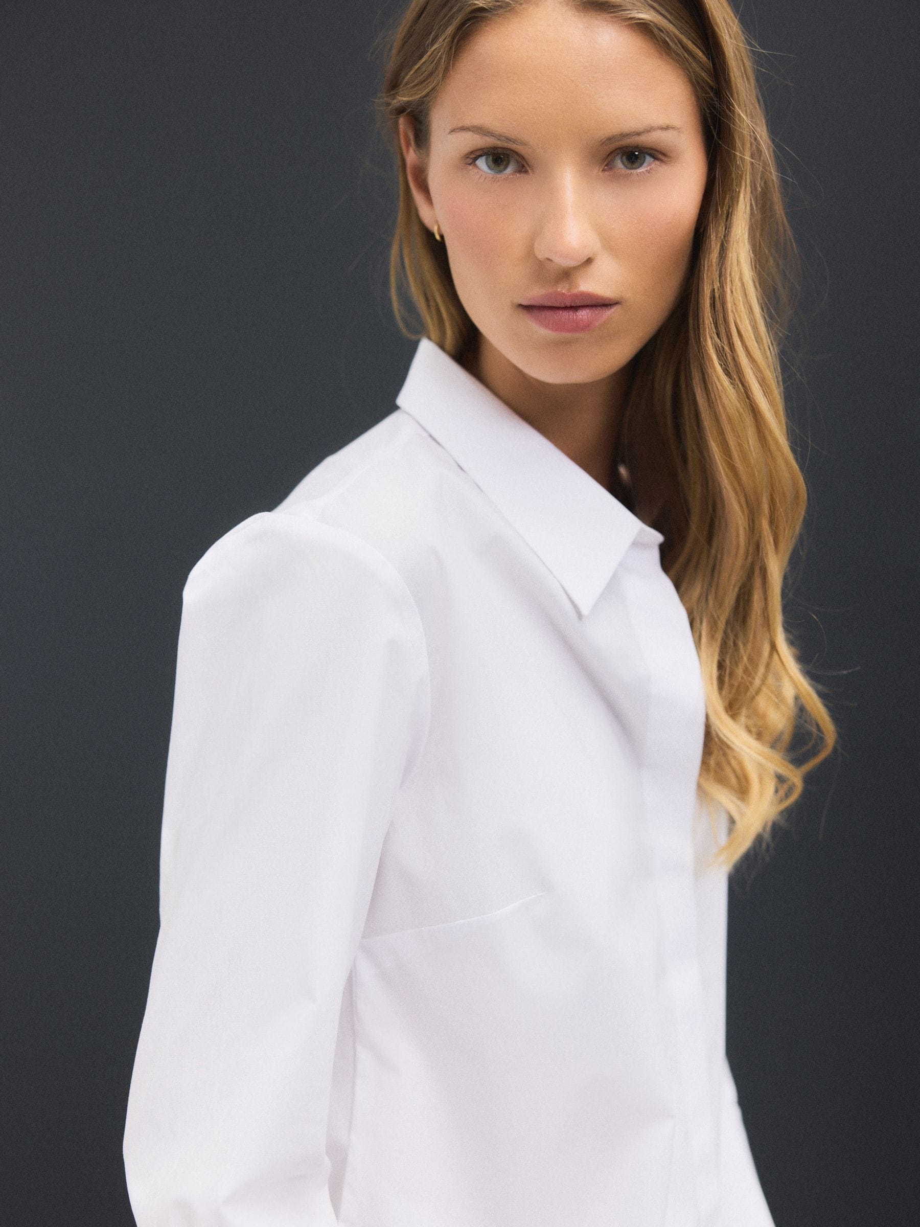 Wit - Fitted Stretch Essential Long Sleeve Shirt
