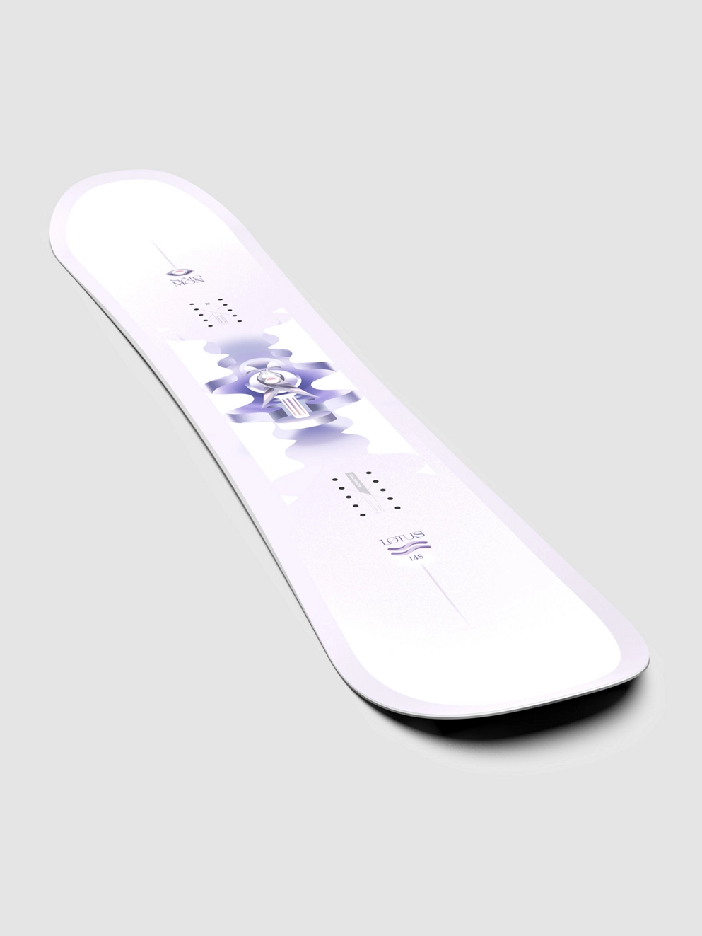 Salomon Lotus+Spell S white Snowboard Set uni
