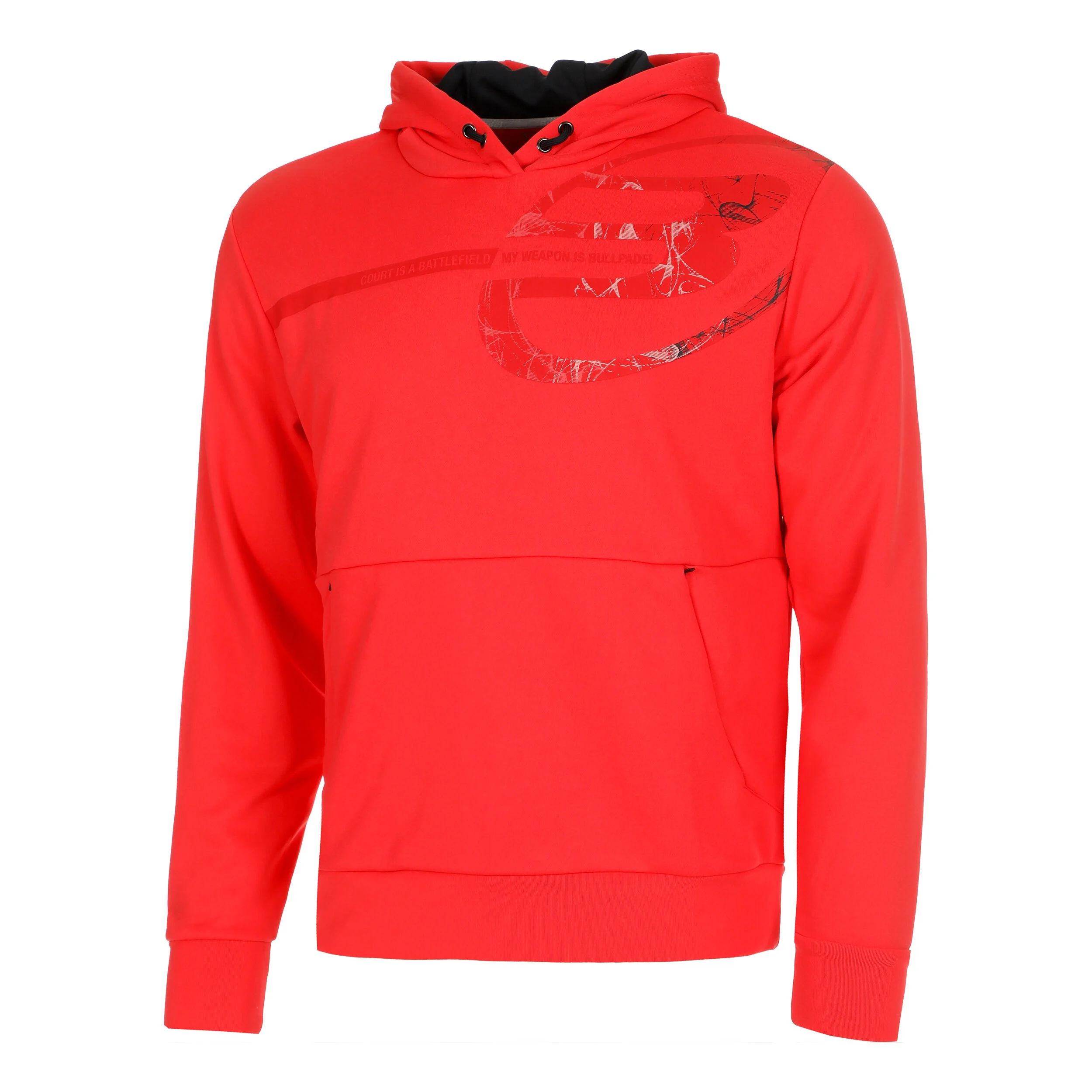 Bullpadel Baiona Sweat À Capuche Hommes - Berry