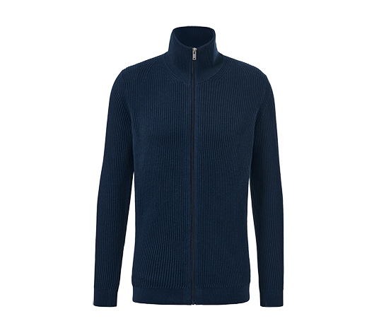 Strickjacke, navy