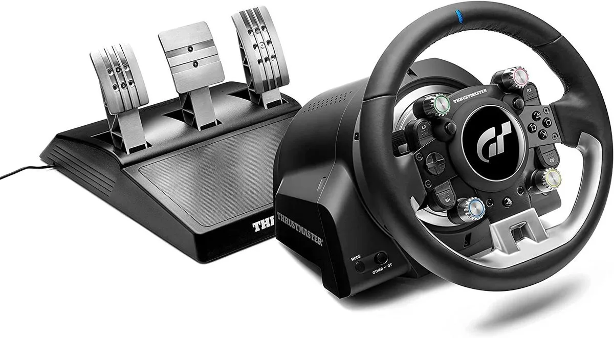 Volant   base    pédalier Thrustmaster T-GT II Volants gaming