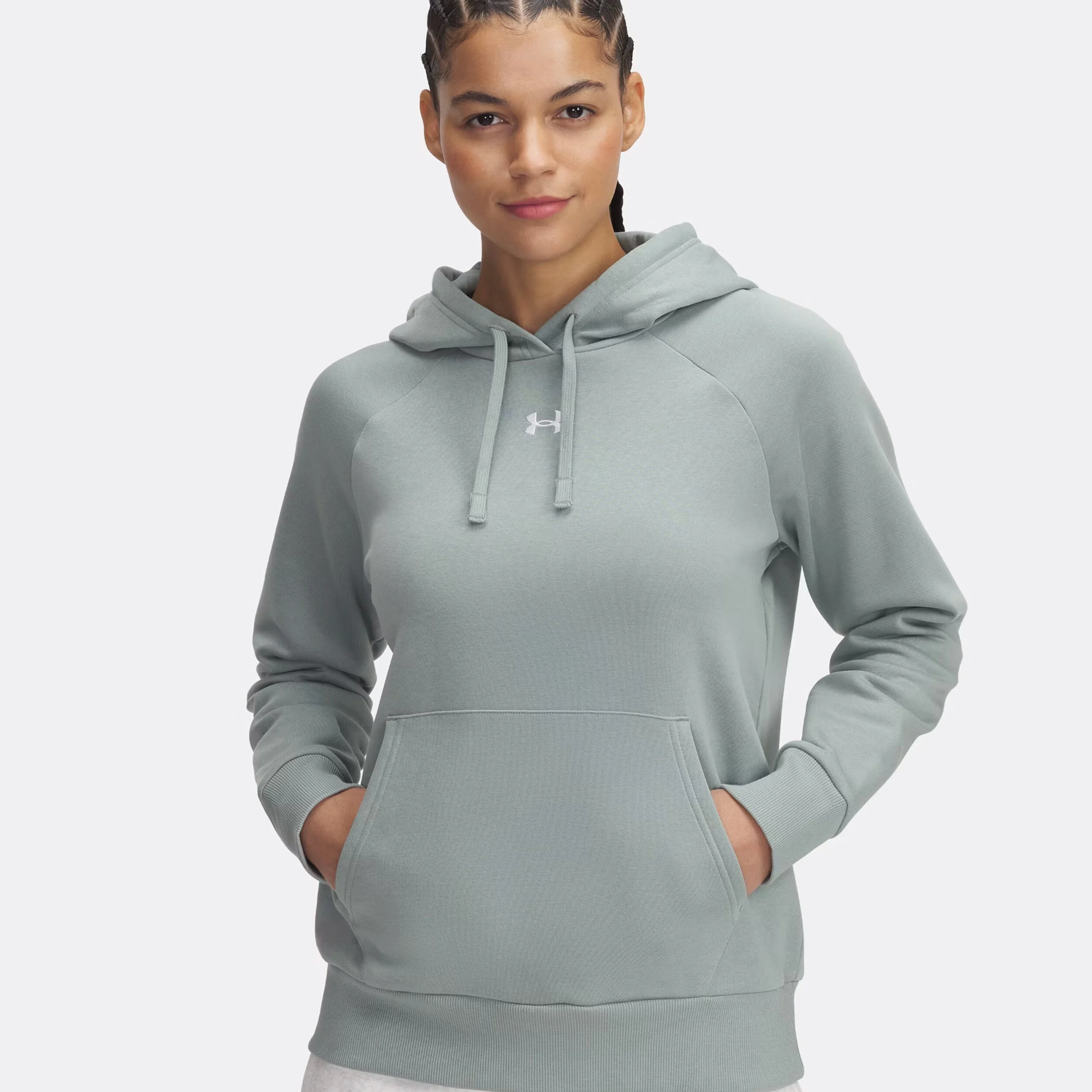 Under Armour Rival Fleece Sweat À Capuche Femmes - Vert