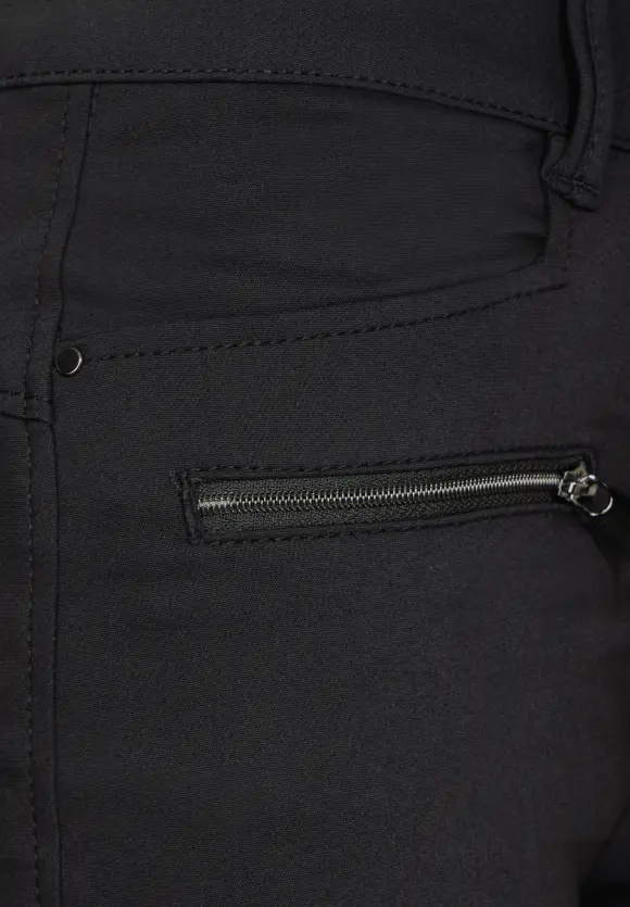 Casual Fit Hose - Black