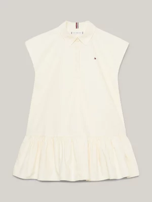 Vestido camisa listrado Essential Global