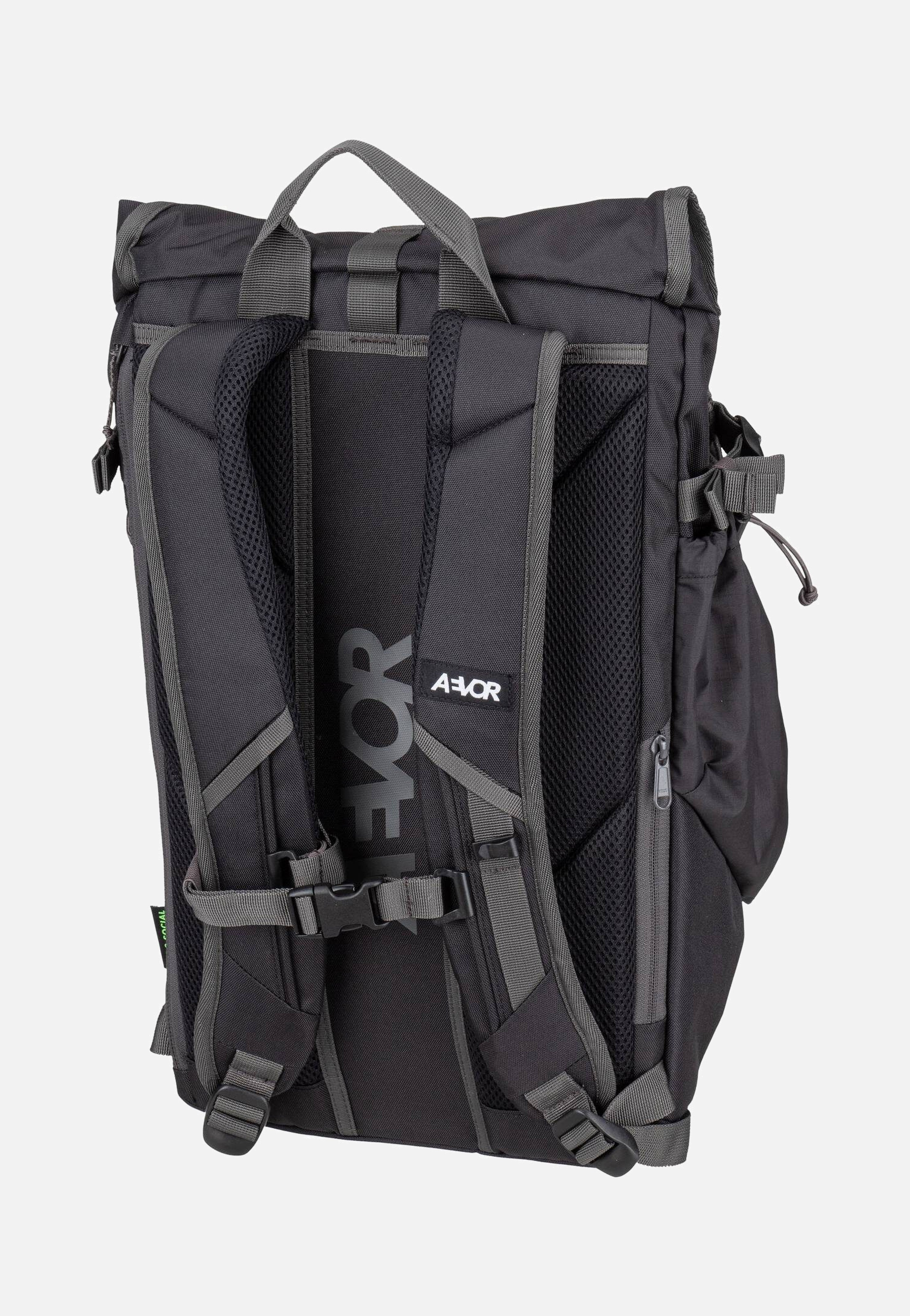 Roll Pack Black Charcoal - Rucksack