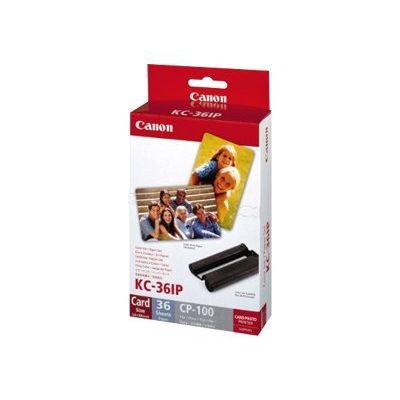 Canon KC-36IP - kit encre couleur + 36 feuilles - cartouche d'encre originale