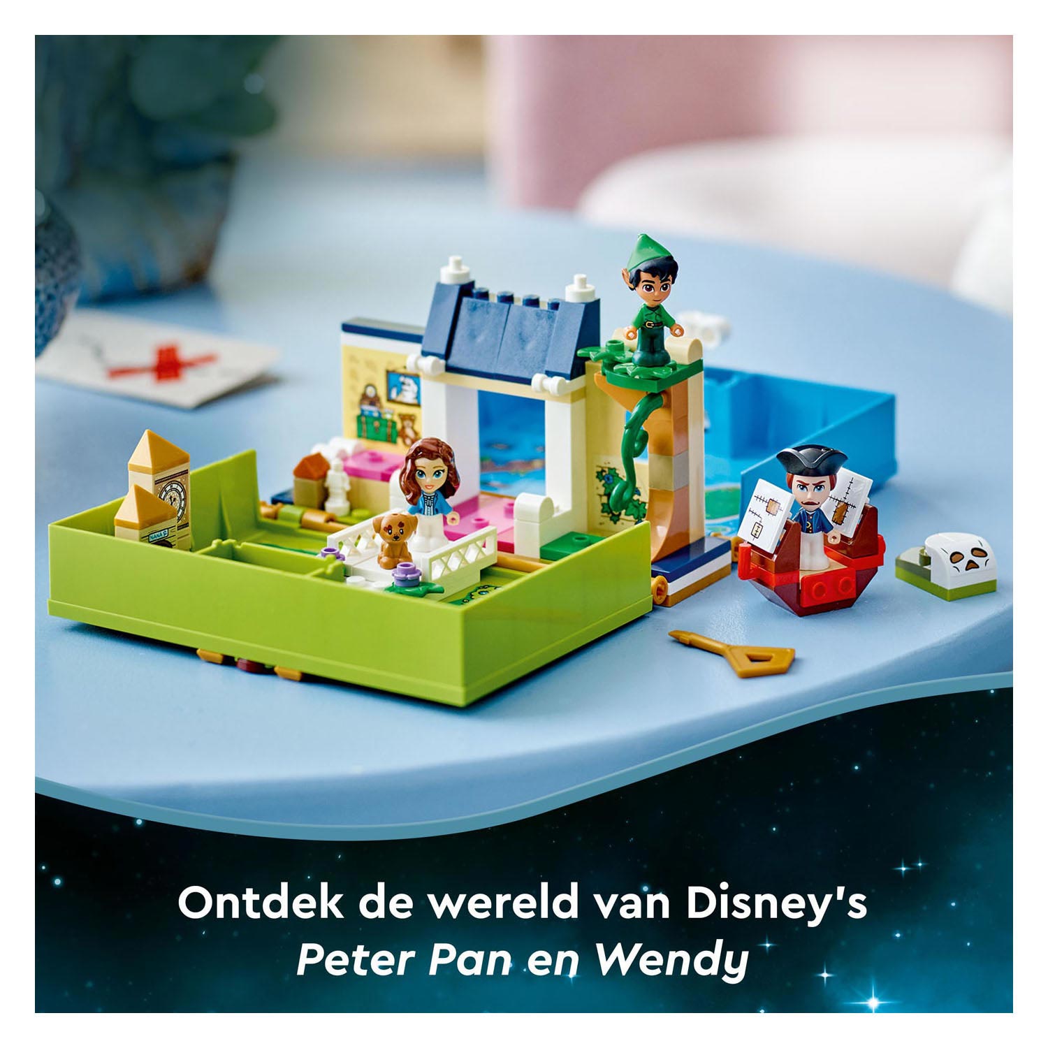 LEGO Disney Peter Pan & Wendy's Verhalenboekavontuur Set