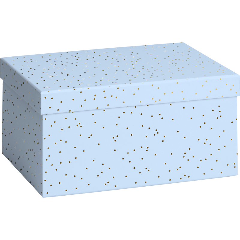 Stewo Geschenkschachtel Yvie, 240 x 120 x 165 mm, hellblau, 1 Stück