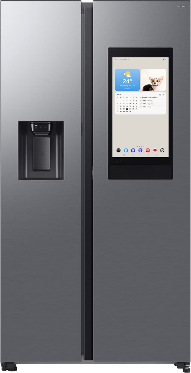Samsung side-by-side RS90F66BETEF (rustfrit stål)