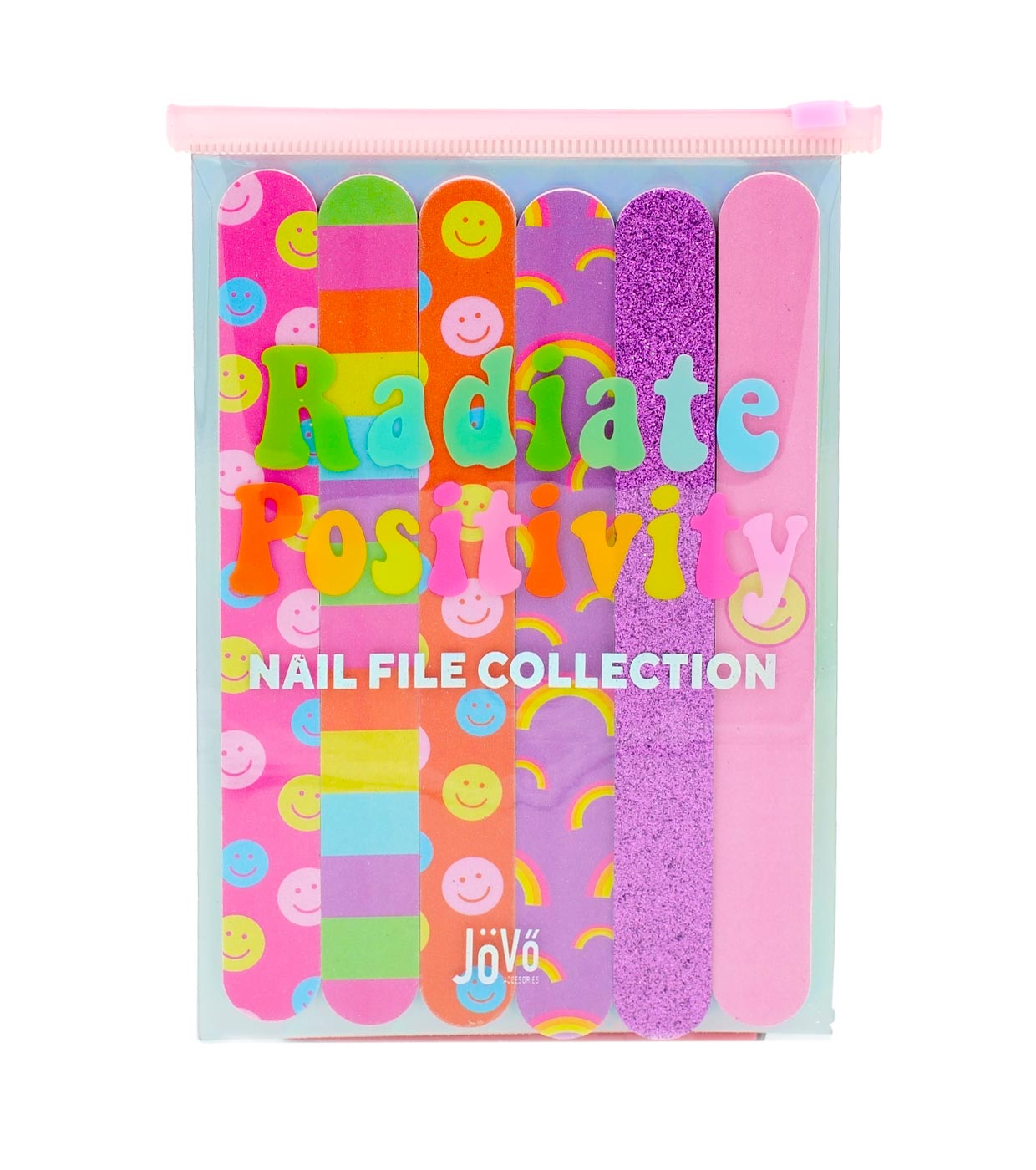 Jovo - Conjunto de lixas de unhas Nail File Collection - Radiate Positivity