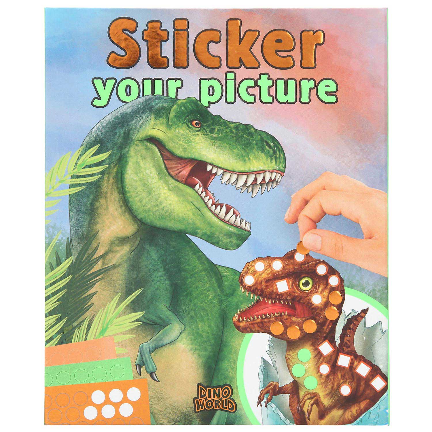 Dino World Stickerboek Sticker Your Picture