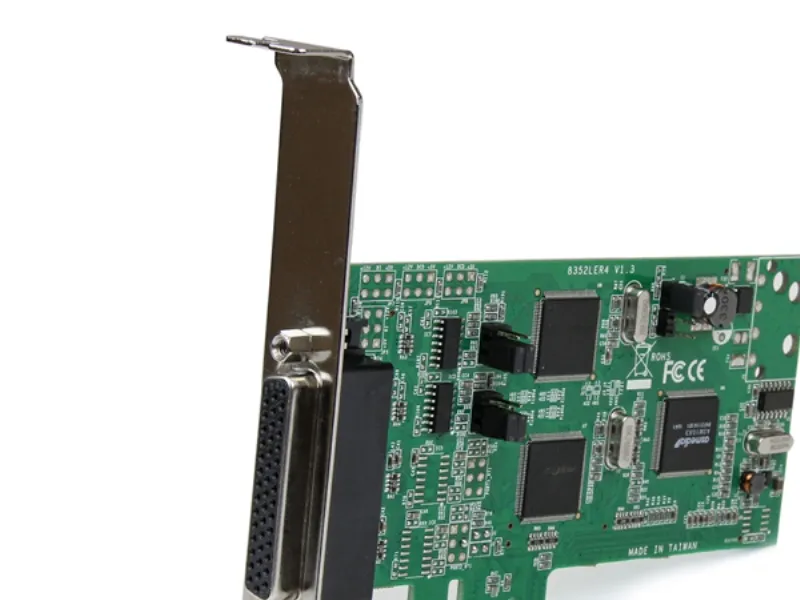 StarTech.com 4 Port PCI Express PCIe Serial Combo Card - Seriel adapter - PCIe - RS-232, RS-422, RS-485 - 4 porte - for P/N: BNDTB10GI, BNDTB210GSFP, BNDTB310GNDP, BNDTB410GSFP, BNDTB4M2E1, BNDTBUSB3142