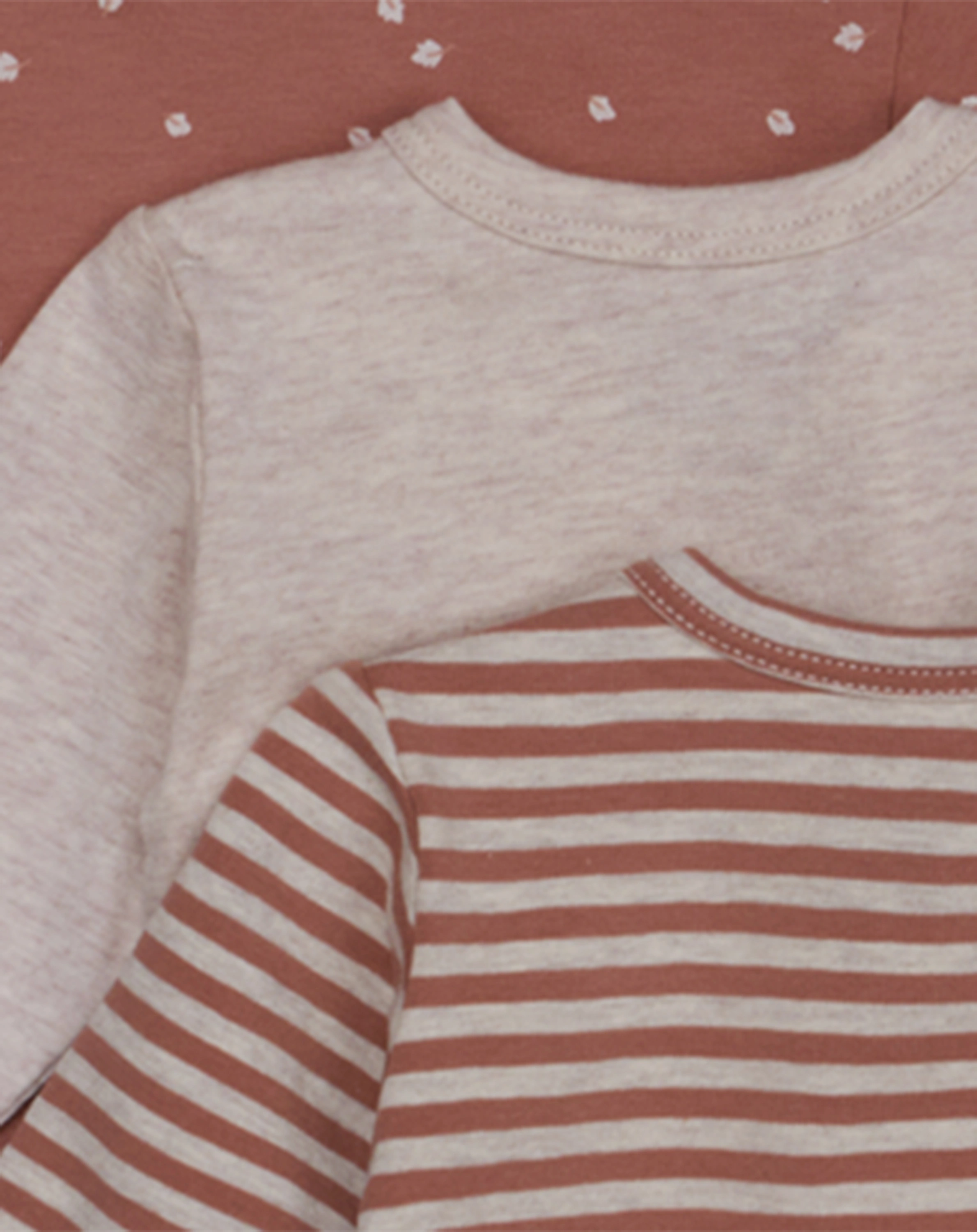Langarmbody BASE 3er Pack in rose cloud