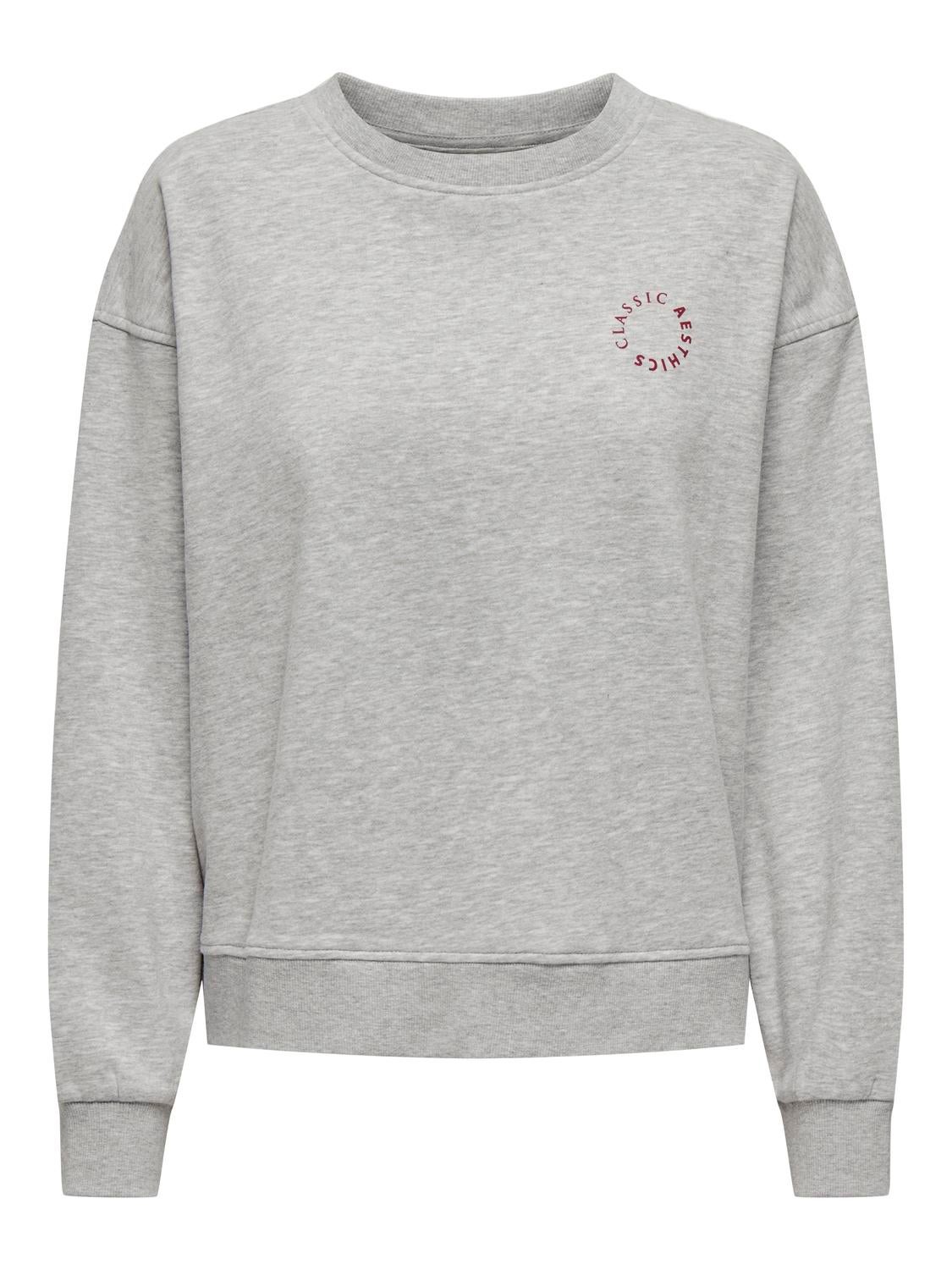 JDYSALLY Sweatshirt Light Grey Melange