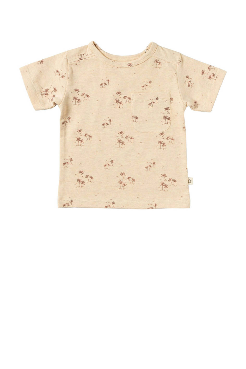 Your Wishes baby T-shirt Paulo met all over print offwhite