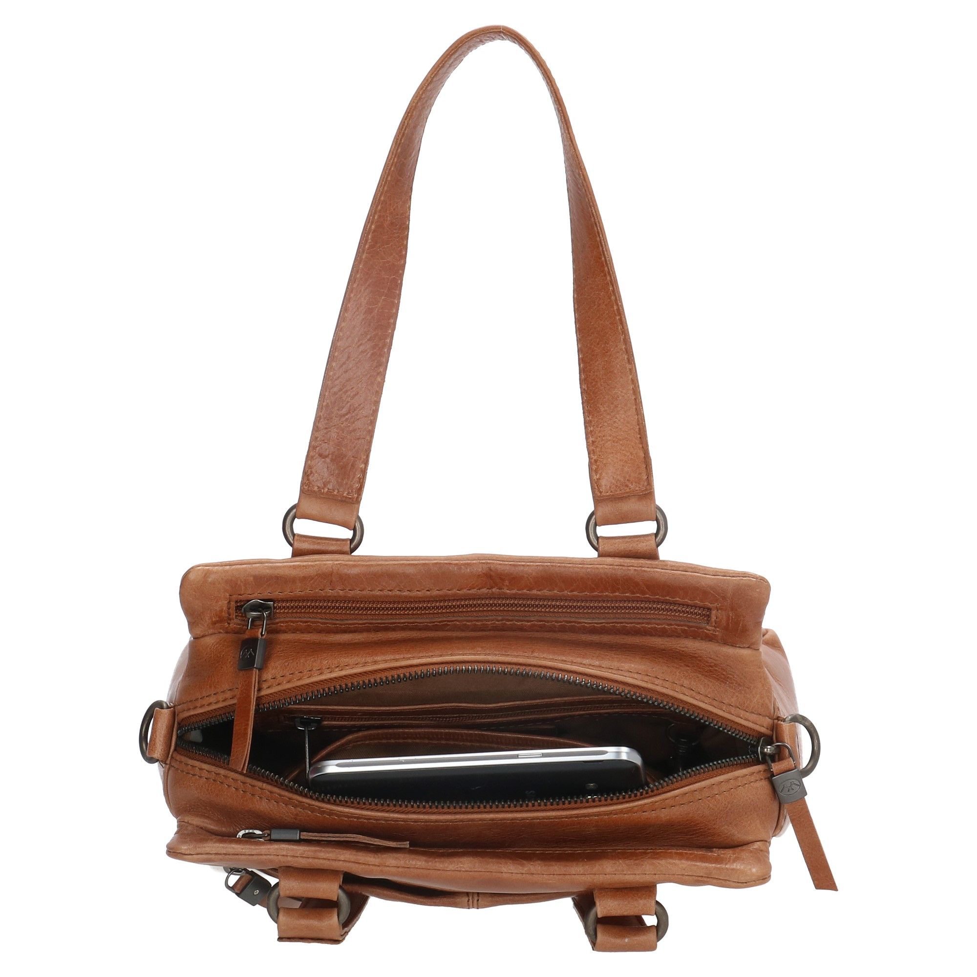 Micmacbags Porto Hand/ Schoudertas Bruin