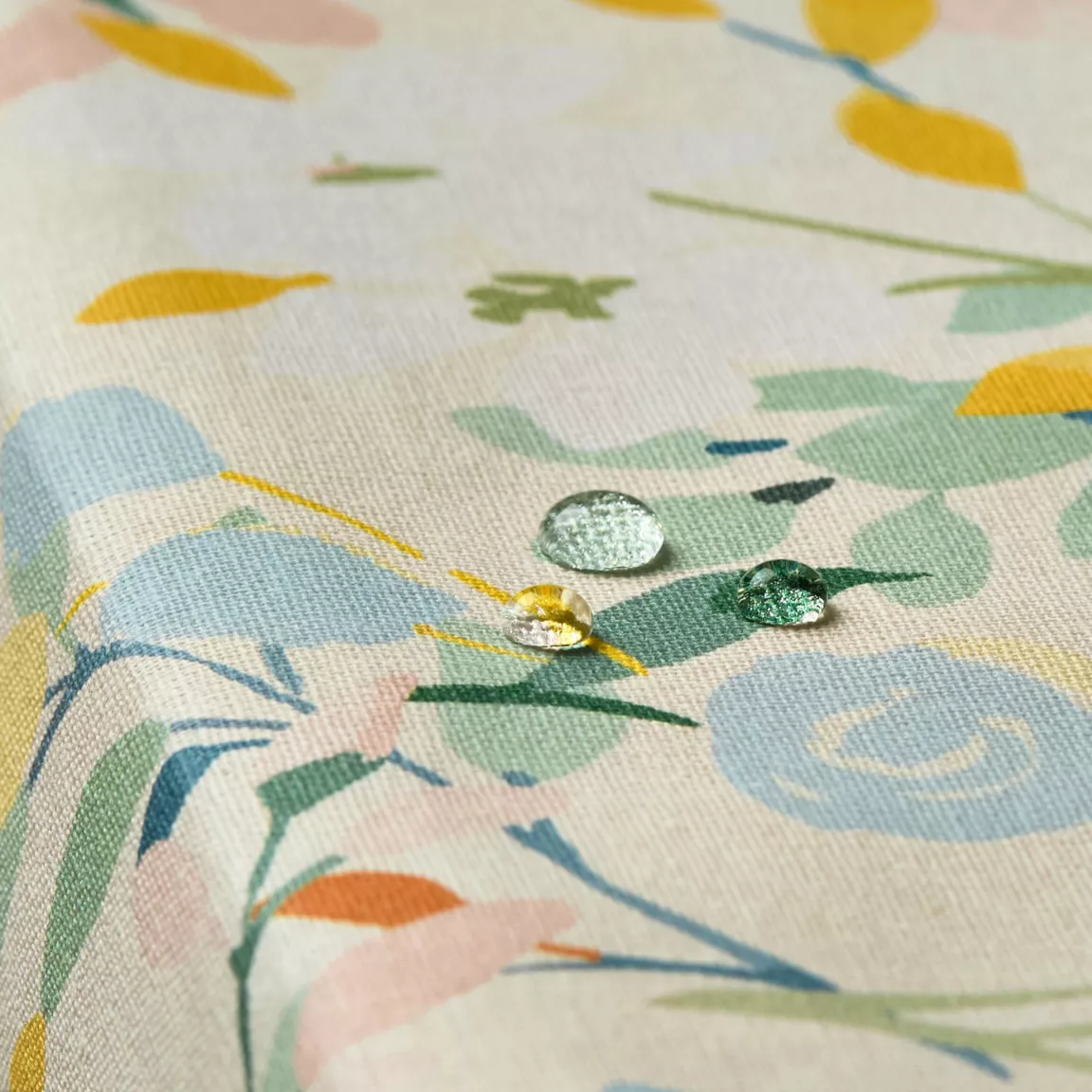 Nappe rectangulaire coton enduit (150 x 250 cm) Ornella Multicolore