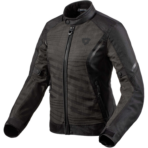 Rev'it - Blouson femme Torque 2 H2O Ladies Noir / Anthracite