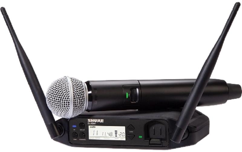Drahtlossystem GLXD24+/SM58<br>Digitales Funksystem mit SM58 Gesangsmikrofon