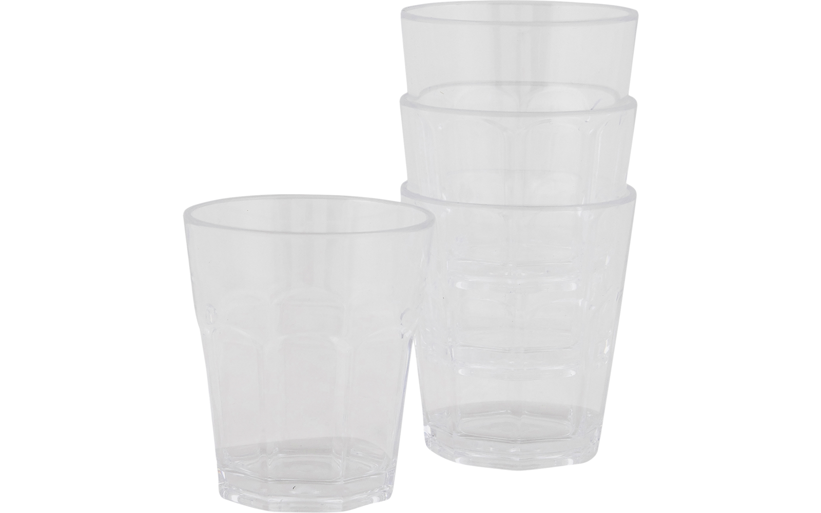 Gimex Wasserglas Vivid Line 250ml 2 Stück