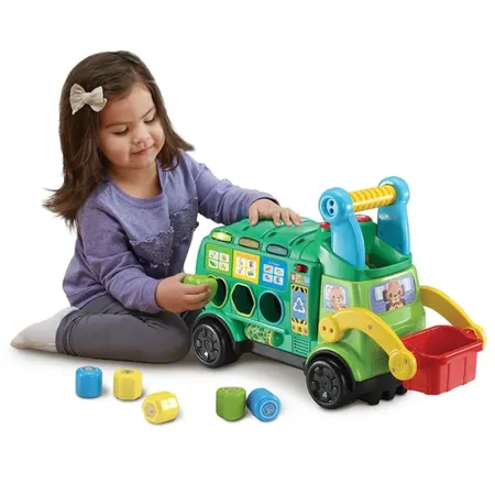 VTech 2-in-1 Recycling-Rutschauto