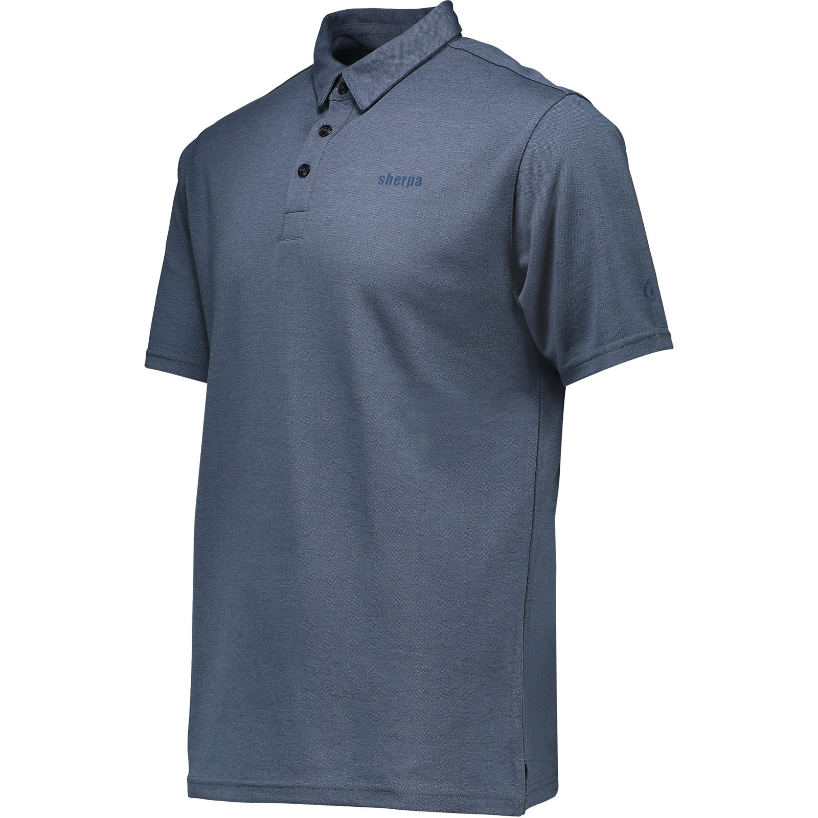 Sherpa Herren-Poloshirt Imu S, blau