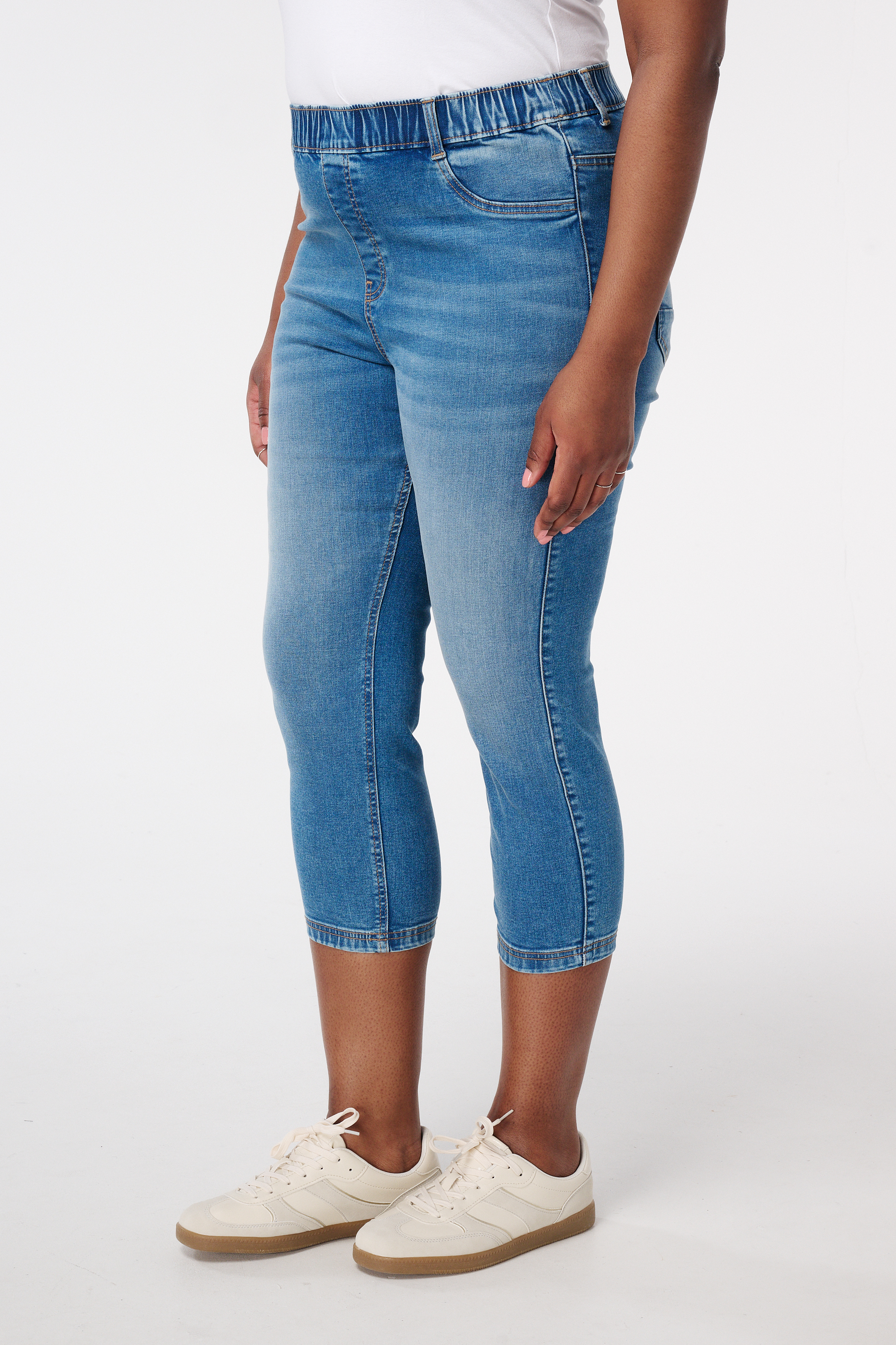Capri tregging Stonewash Denim