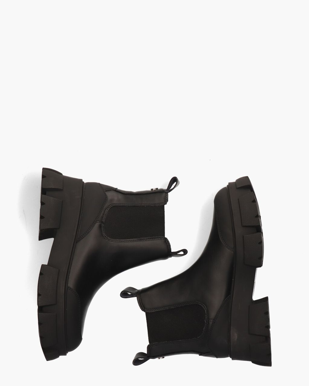 Steve Madden Cave Zwart Dames Chelseaboots