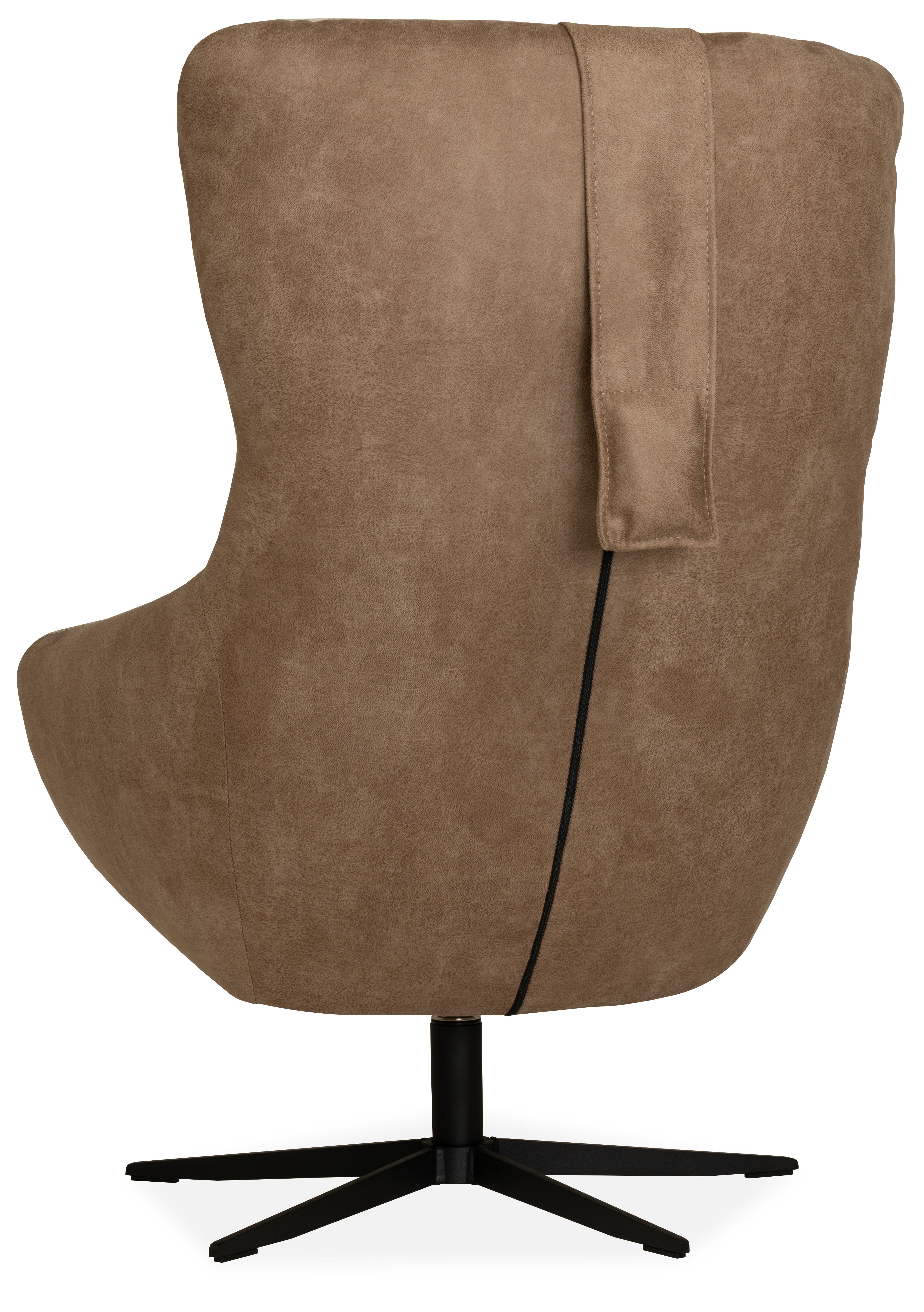 Draaifauteuil Borg B80 x D85 x H109 cm