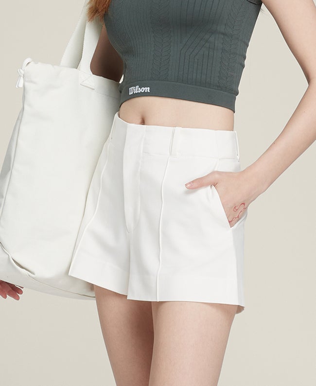 Pintuck Short