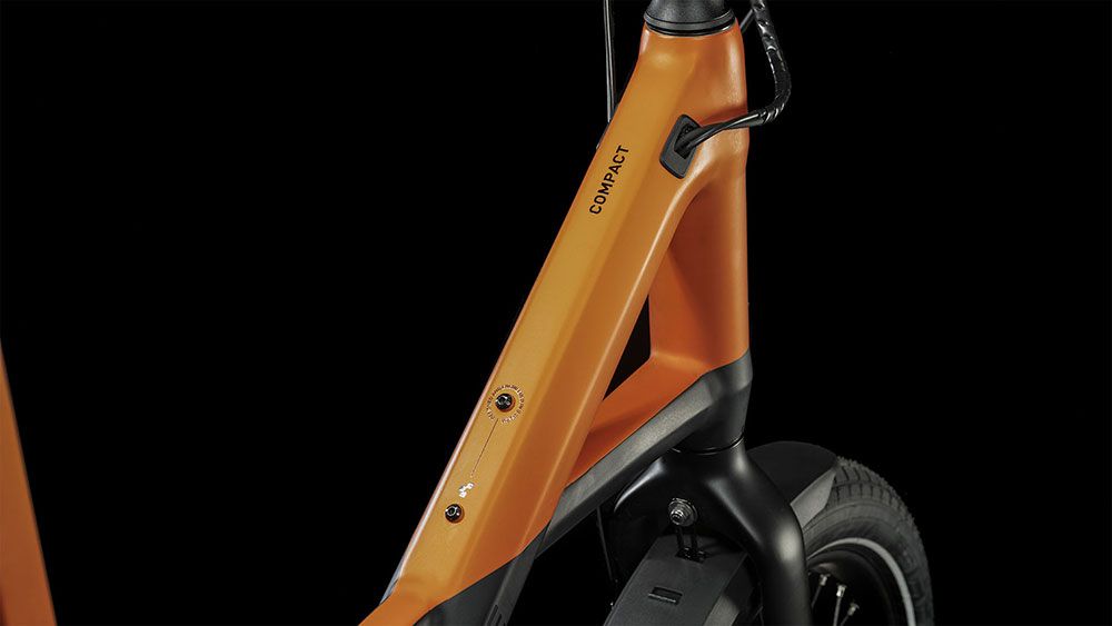Cube Compact Hybrid 500 black´n´sparkorange kaufen | Bike-Discount