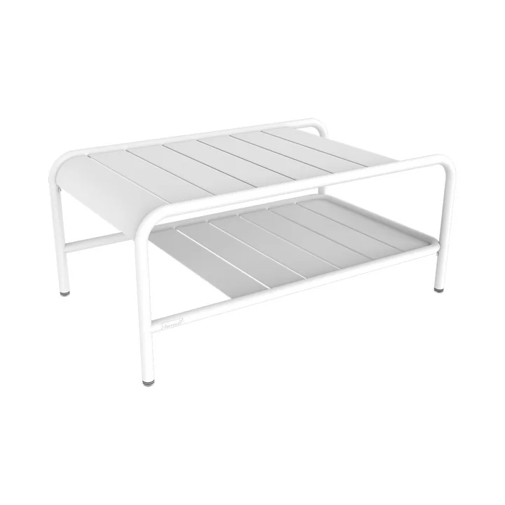 Fermob - Luxembourg niedriger Tisch, 90 x 55 cm, baumwollweiss