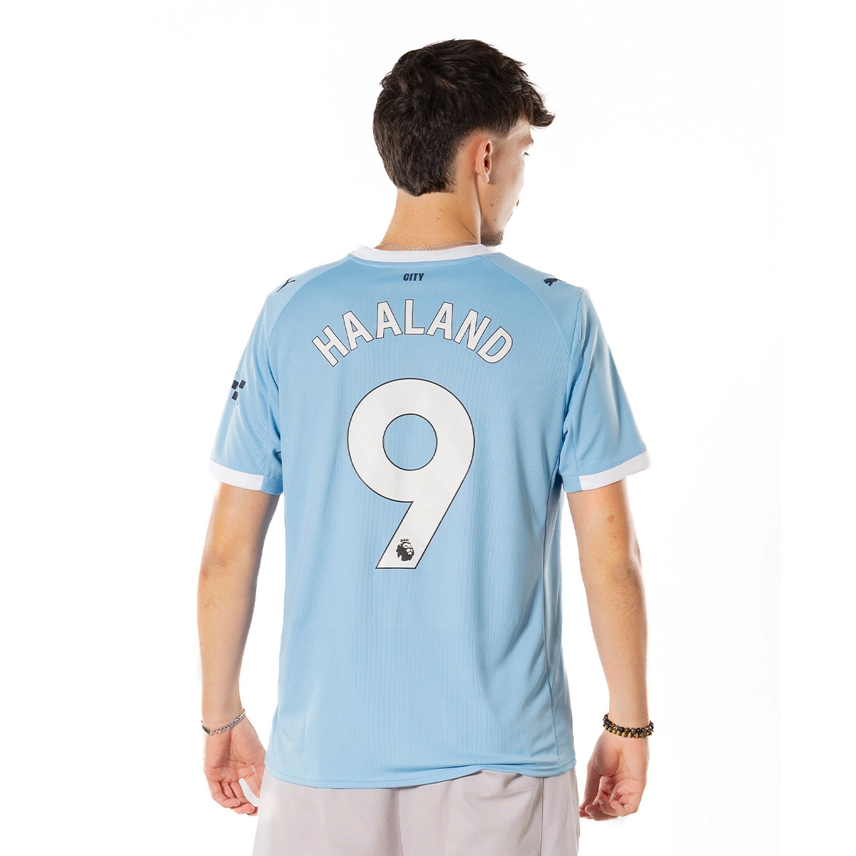 Camisola Puma Haaland Manchester City Primeiro Equipamento 2025-2026