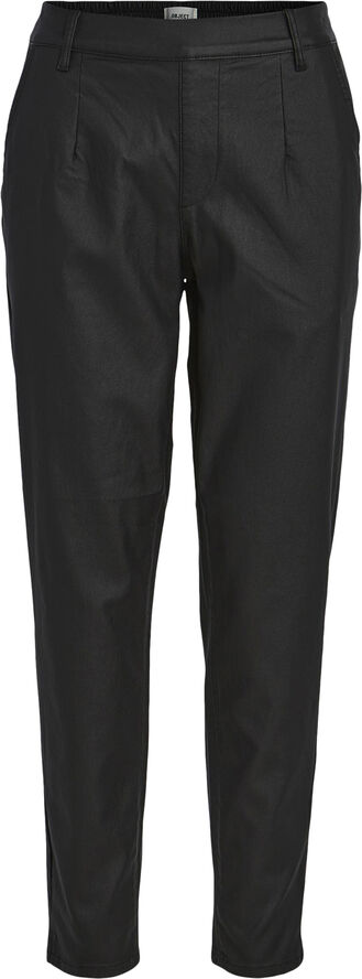 Object OBJBELLE LISA COATED PANT NOOS Black