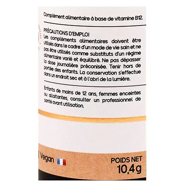 Vitamina B12 da Nat & Form para energia e imunidade, 30 cápsulas.