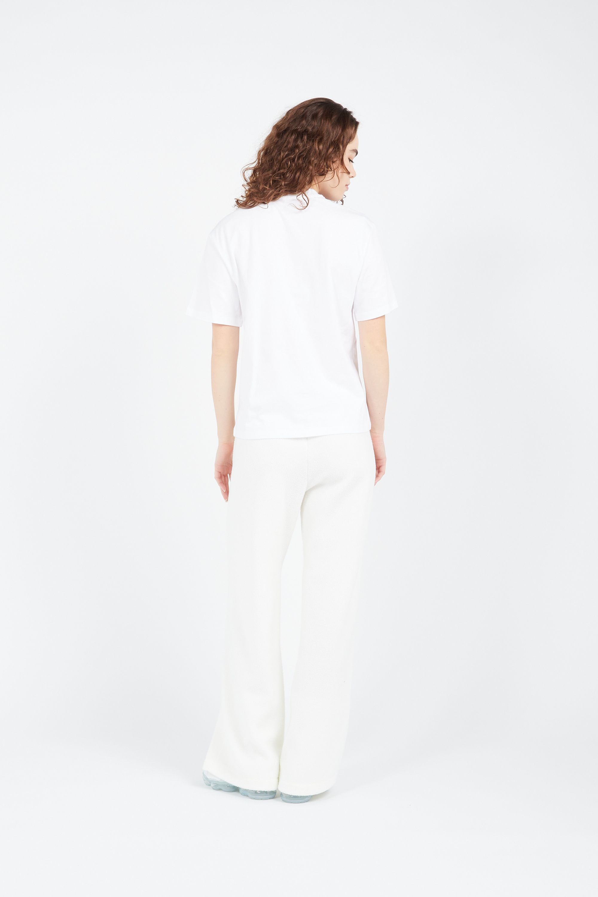 NIKE Pantalon PLUSH Beige