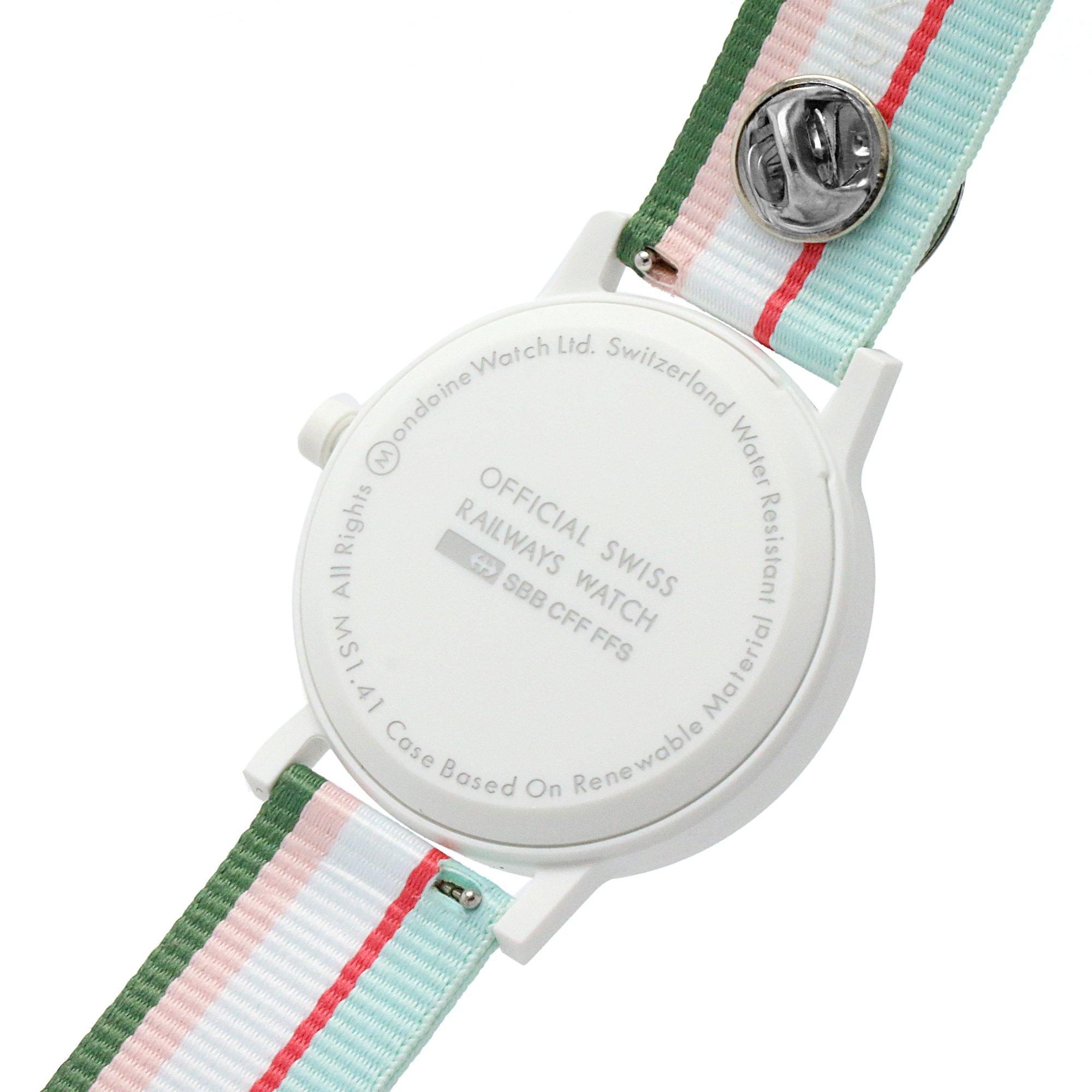 Mondaine Essence Plastic/resin Classic Analogue Quartz Watch
