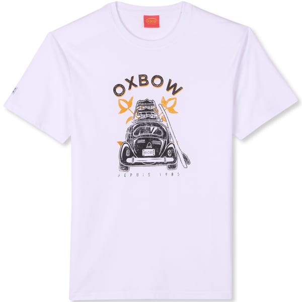 T-shirt OXBOW O1TAMISO GRAPHIC SS BLANC