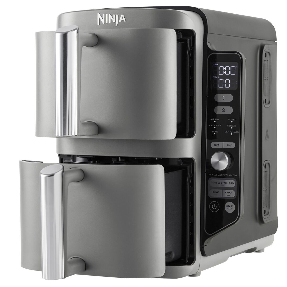 Double Stack XL airfryer, 9,5 liter