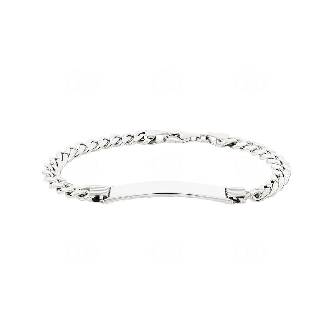 Gravurarmband Panzer 925 Silber 6.0mm