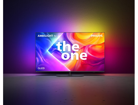 PHILIPS - TV QLED 4K 139 cm 55PUS9000 THE ONE Ambilight