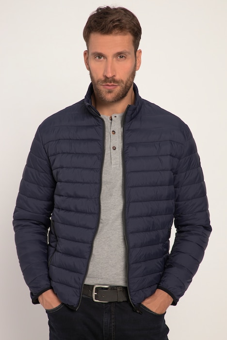 Steppjacke, kontrastfarbiges Futter, leicht und warm