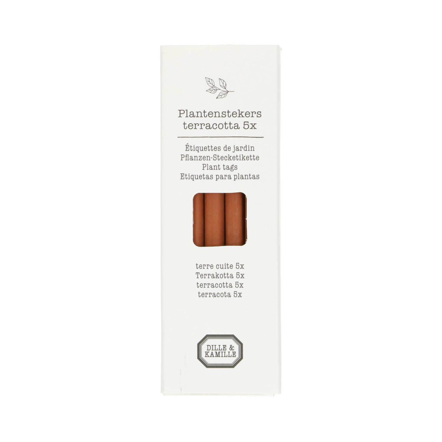 Plantenstekers, 9 x 1 cm, 5 stuks