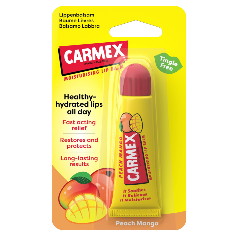 Carmex Lippenbalsem Peach Mango Tube10 gr