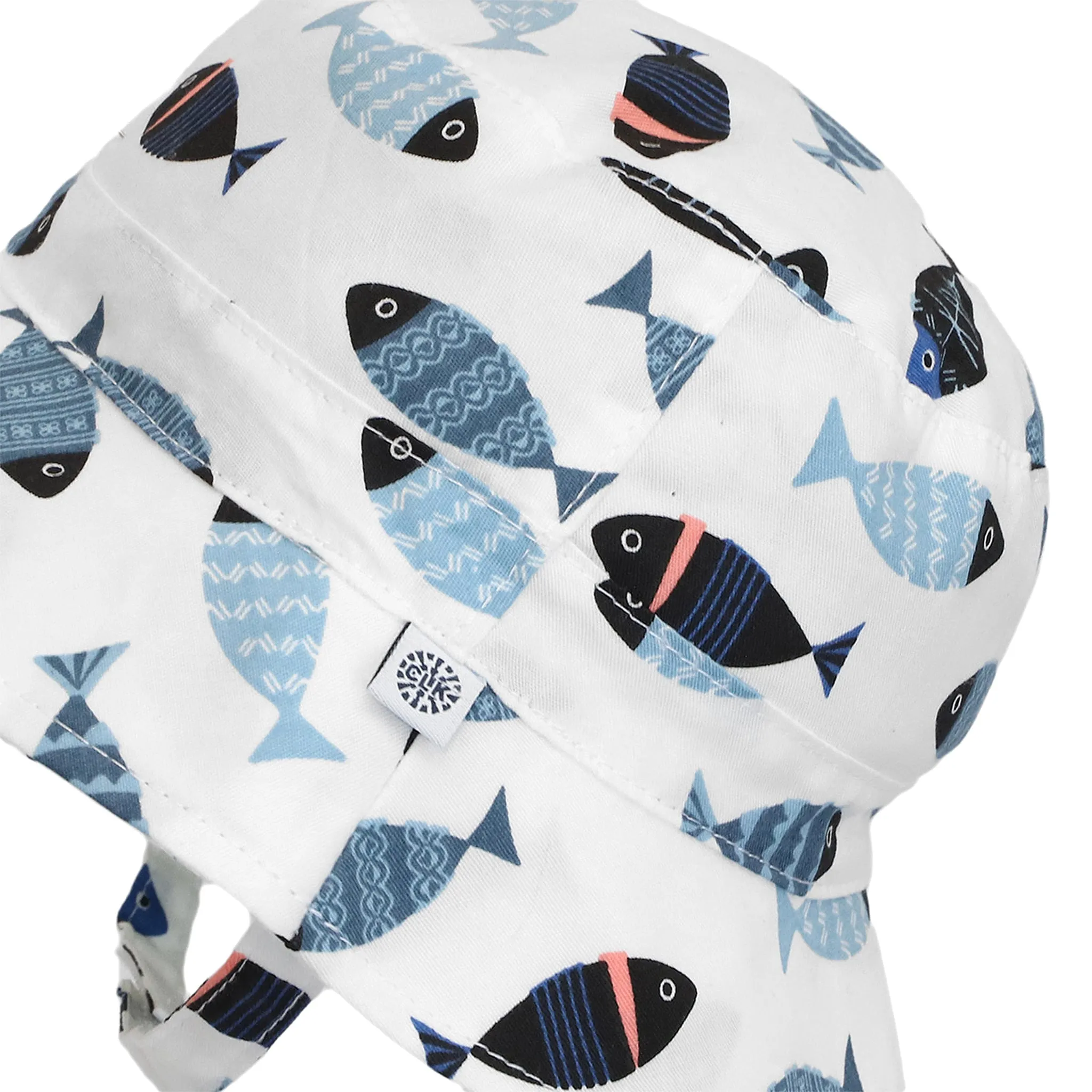 Calikids Chapeau Imprimé Poissons 0-9mois
