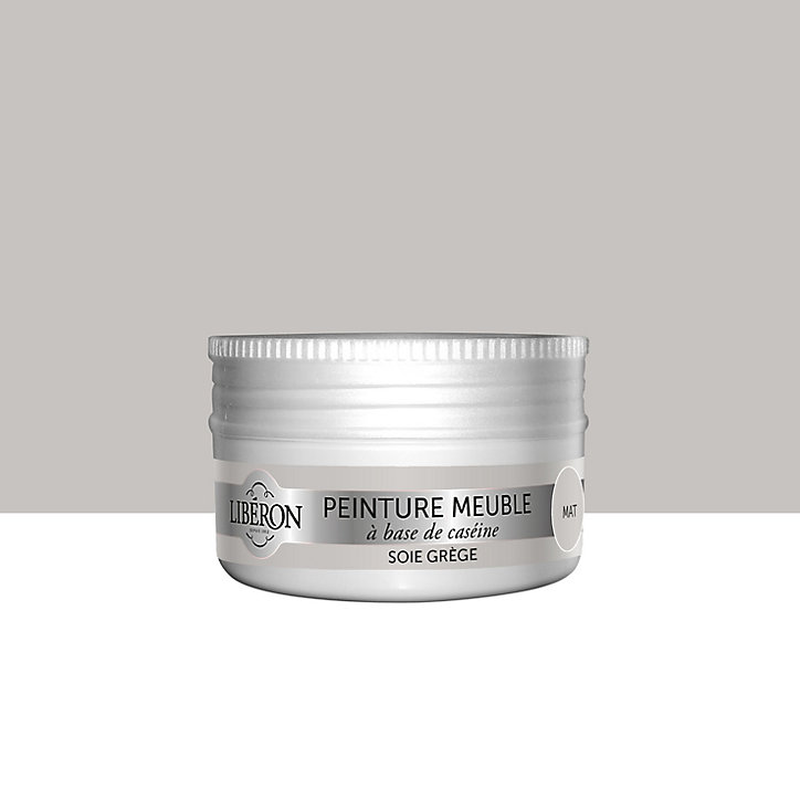 Peinture à base de caséine meubles Libéron soie grège mat 75ml