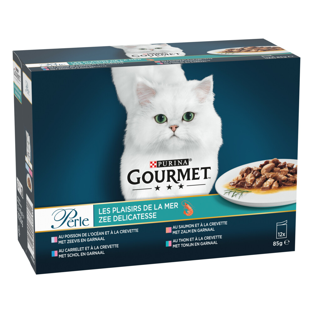 Gourmet Perle Multipack Zee Delicatesse in Saus12 x 85 gr