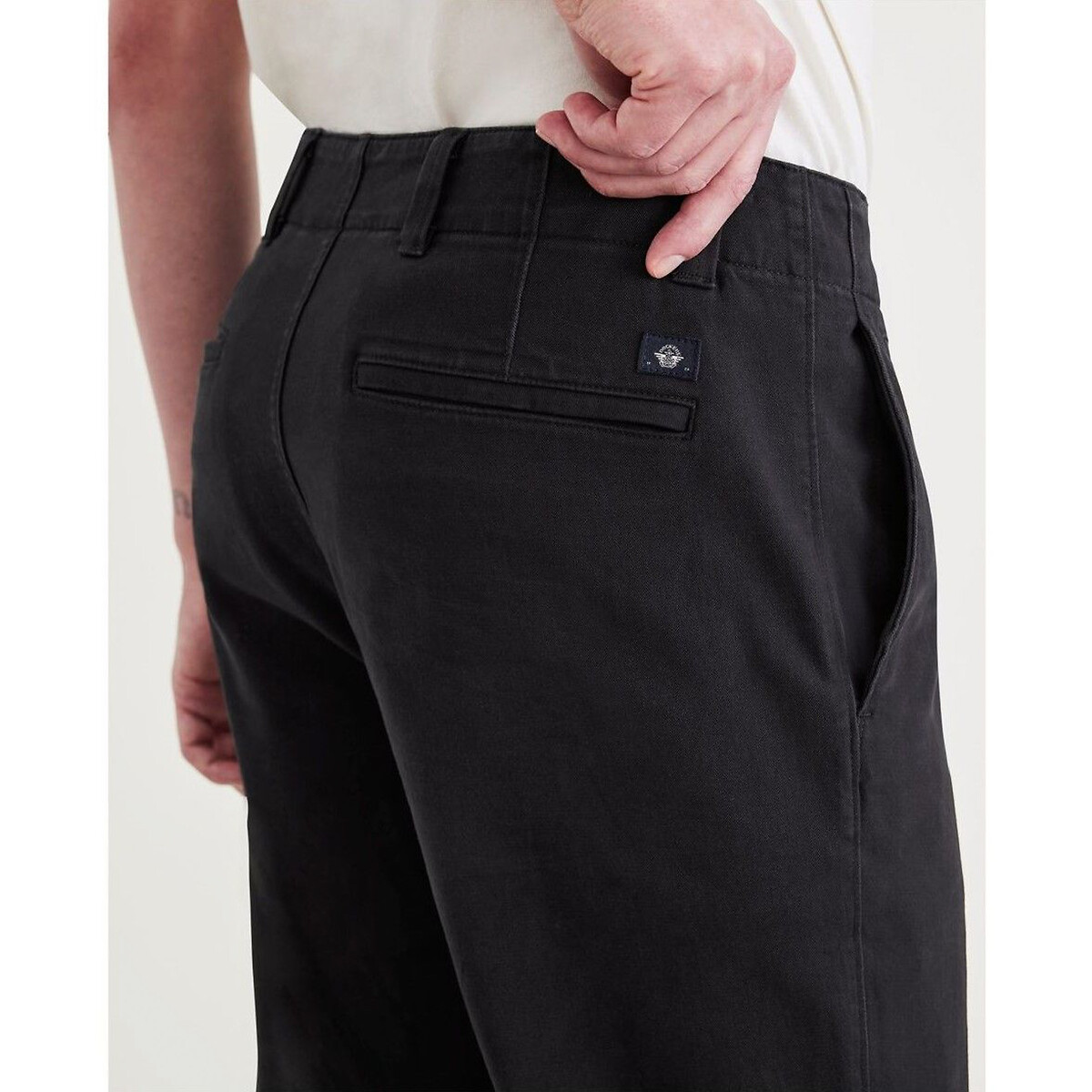 Calças Slim Cáqui California da DOCKERS