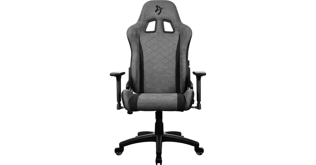 ArozziAvanti Soft Fabric - Ash gamestoel  (Antraciet)