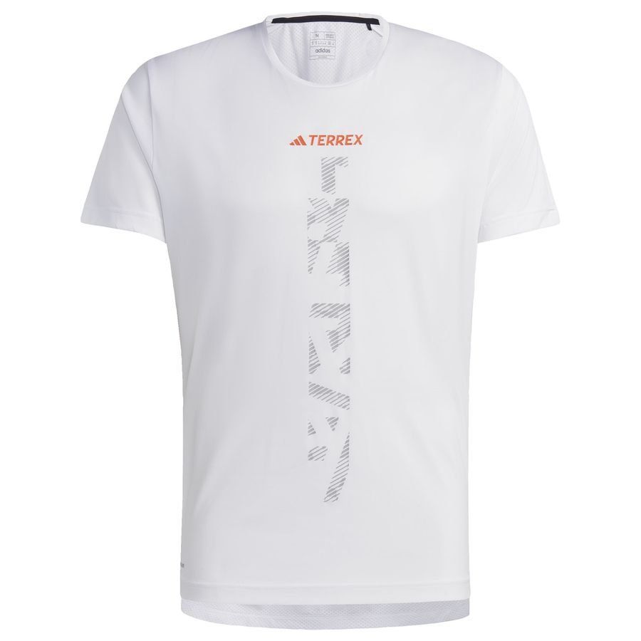 adidas T-shirt Running Terrex Agravic Trail - Blanc